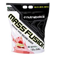 Nutrabolics Mass Fusion (Strawberry Cream, 12 Ib (29 Servings))