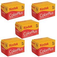 5 Rolls Of Kodak colorplus 200 asa 36 exposure (Pack of 5) (3 Pack)