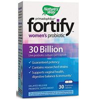 Nature's Way Fortify Primadophilus Women's Probiotic, 30 Vegetarian Capsules each (Value Pack of 2)