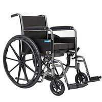 Wheelchairs Self-Propelled with Toilet Folding Ultra-Light Portable Multi-Function Elderly Disabled Travel cart Free of Charge Suitable for 100kg People can be Used on Planes Ships Travel w