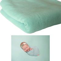 Solid Posing Fabric Backdrop, Photography Prop, 2 Yards, 25 Available Colors (Mint)