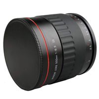 Lightdow 500mm F6.3 Manual Focus Telephoto Mirror Lens + T2 Mount Adapter Ring for Canon T7 T7i T6 T6i T5 T5i SL2 80D 77D 700D 70D 60D 50D 5D 6D 7D 600D 550D 200D 150D 100D 1300D 1400D 1500D (Black)