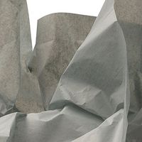 10ea - 20 X 26 Ghost Gray Tissue Paper
