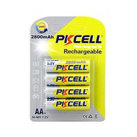 2800mAh AA 1.2V Ni-MH Rechargeable Battery PKCELL (4PC)