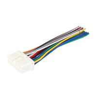 uxcell DC 12V 20 Pin Car Female DVD Radio Wire Harness Adapter Connector for Subaru