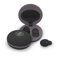 Wireless Earbuds Bluetooth 5.0 Richgv Wireless Headphones Deep Bass Noise Cancelling Built-in Micro with Durable Charging Case Black