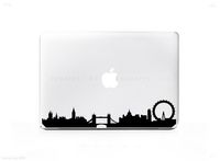 London England Skyline 1 Sticker Decal For MacBook Pro 13" 15" 17" Universal Sticker. 6 Year Guarantee