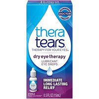 TheraTears Dry Eye Therapy-Lubricant Eye Drops MegaPACK 2Pack (0.5FL OZ 15mL)-xUP-Thera