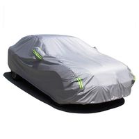 MATCC Car Cover Waterproof All Weather Upgraded UV Protection Sedan Cover Universal Fit Outdoor Full Car Cover Up to 185''(185''L x 70''W x 60''H)