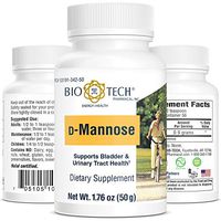 Bio-Tech Pharmacal D-Mannose, Supports Bladder and Urinary Tract Health (Powder - 50g)