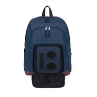 Bluetooth Speaker Backpack with 20-Watt Speakers & Subwoofer for Parties/Festivals/Beach/School. Rechargeable, Works with iPhone & Android (Blue, 2020 Premium Edition)