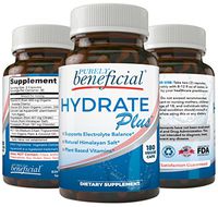 Keto Electrolyte Supplement- All Natural Electrolyte Capsules w/Himalayan Salt for Ketogenic-Low Carb Diet- Energy, ReHydrate & Recover; 180 Capsules