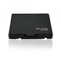 JJC LCH-2.5B Universal 2.5 Inch Pop-up LCD Hood for Canon Nikon Camera Black