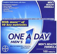 One A Day Mens 100ct Size 100ct One A Day Men's Multivitamin Multimineral Supplement Tablets 100 Count