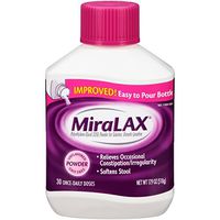 MiraLAX laxative powder, 17.9 Ounces, 30 doses by Miralax