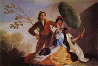 Hi-Look Microfiber "Old Masters" Artwork Cleaning Cloth - 'The Parasol' by Goya