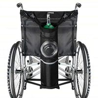 LJXLYBB Oxygen Cylinder Storage Bag Oxygen Cylinder Storage Bag Oxygen Bottle Reflective Strip Storage Bag Oxford Cloth Wheelchair Bag