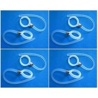 PL Earhooks for Wireless Bluetooth Headset - Pack of 8 - White/Clear