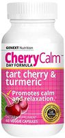 Cherry Calm • Tart Cherry and Turmeric • 60 Capsules Tart Cherry Extract 400mg, Turmeric 400mg, Lead Free Tested, Support and Relief Joints, Inflammation