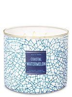 Bath & Body Works Coastal Watermelon 3 wick Scented Candle 14.5 oz / 411 g