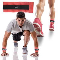 Pivit Exercise Weight Cuffs | Physical Therapy Strengthening & Toning Weights | Strength Training Muscle Exerciser for Home Gym Workout Yoga Pilates | Fits Ankles Wrists Thighs (7.5 lbs, Red)