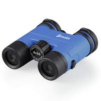 Zeadio Binoculars for Kids, Perfect for Watching Football Safari Sightseeing, Camping and Travel - Blue