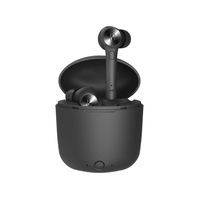 Bluedio TWS Earbuds Bluetooth 5.0, Wireless Earbuds with Charging Case,HI-FI Stereo Headphones in-Ear and Smart Touch Control Single/Twin Mode,Built-in Mic Headset with Deep Bass for Sport (Black)