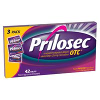 Prilosec OTC Omeprazole Heartburn Medicine and Acid Reducer Tablets - Proton Pump Inhibitor (42 ct.)