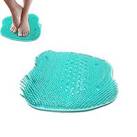 Youzpin Pregnant Women and Old Man Avoid Bending Over Wash Foot Massage Mat,Foot SPA Exfoliating Dead Skin Acupressure Mat,Bathroom Non-Slip Suction Cups Foot Cleaning Massage Brush