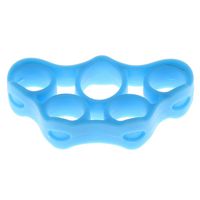 DALU.A.F 2 Pieces Finger Extensor Resistance Bands for Improving Dexterity Forearm Wrist Strength Injury Rehabilitation Stress Relief Gift (Light Blue)
