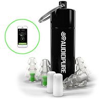 Audiopure #1 Hi Fidelity Earplugs for Concerts, Music Festivals, Musicians, Motorcycles, Noise Sensitivity etc. Free App Included. Best Hearing Protection, NRR Rated Noise Filter Ear Plugs