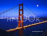 Hi-Look Microfiber Cleaning Cloth - Golden Gate Bridge, San Francisco