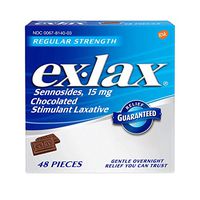 Ex-Lax Pieces Regular Strength 48 Each (Pack of 12)