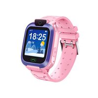 Startview Kids Smart Watch GPS Tracker, IP67 Waterproof Smartwatch, with LBS Locator Tracker SOS Calls Clock (Pink-Upgraded, One Size)