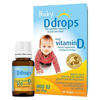 Ddrops Baby 400 Iu, 90 Drops (6 Bottles)