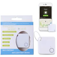 Batteraw Smart Mini Bluetooth GPS Locator, Tag Alarm Finder Tracker for Key Wallet Car Pet Dog Child Anti-Lost Anti-Theft Tracking Device