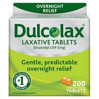 Dulcolax Laxative Tablets, 200 Count (Pack of 4) icO&zl
