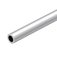 uxcell 6063 Aluminum Round Tube 300mm Length 15mm OD 10mm Inner Dia Seamless Aluminum Straight Tubing