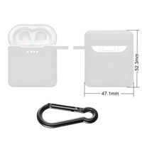 Macddy Bluetooth Headset Protector Case Silicone Storage Box Carrying Case Holder Storage Bag Headphone Mini Pouch for Huawei FlyPods Pro FreeBuds 2 Pro