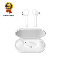 True Wireless Earbuds Bluetooth Earbuds Wireless Earbuds - Bluetooth 5.0 Mini in Ear TWS Earbuds with Charging Case,Noise Cancelling Earbuds,Earbuds with Microphone for Hands-Free Calls