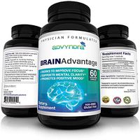 ADVYNDRA : Psychiatrist Formulated Brain Supplement - Methyl B12, Methyl Folate, Vitamin B6, L Tyrosine, with Betaine- Supports Focus, Memory, Mood and Stress Tolerance (60 Day Supply)