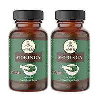 360 Capsules Organic Moringa Oleifera, Ultra-Premium –100% Organic Moringa Leaf Powder, 700mg Per Serving | Veg Capsules | Gluten Free | Antioxidant Supplement | Weight Loss and Anti-Aging