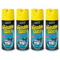 Invisible Glass Premium Glass Cleaner 15 oz, 60. Fluid_Ounces, 4 Pack