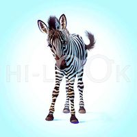 Hi-Look Microfiber Cleaning Cloth - Zebra Foal