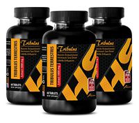 Male Fertility Pills - TRIBULUS TERRESTRIS 1000MG - Natural Male Support - Tribulus Pills - 3 Bottle (180 Tablets)