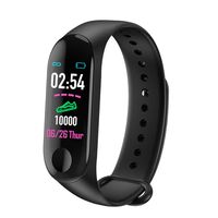 SHENGNONG M3 Plus Smart Watch Wristband Sport Exercise Blood Pressure Heart Rate Call Message Reminder Pedometer Smart Watch
