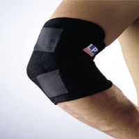 LP Adjustable Elbow Wrap (Black; One Size Fits Most)