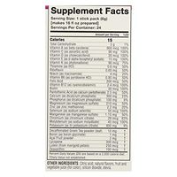 Eco Drink EcoDrink Naturals - Naturally Sweetened Complete Multivitamin Mix Drink - Berry Refill Pack. (24 Sticks)