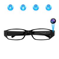 Aisoul Hidden Camera Eyeglasses Loop Video Recorder Fashion Spy Camera Security Cam