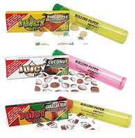 Bundle - 6 Items - Juicy Jays"Pina Colada" Flavors - 1 1/4 Flavored Rolling Papers